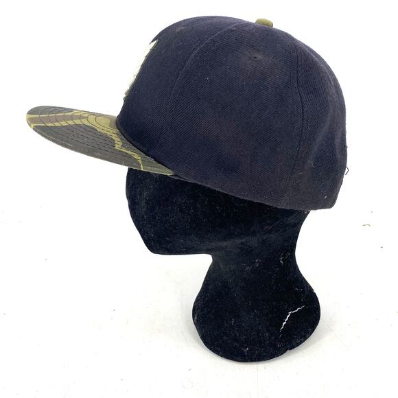 Elm Company Snapback Camo Leaf Cap Hat - Picture 3 of 7